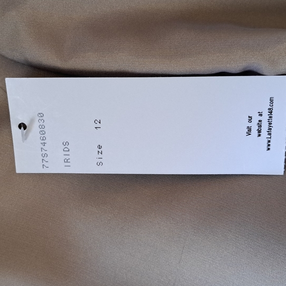 Nwt Silk Reflective Skirt - Picture 7 of 9